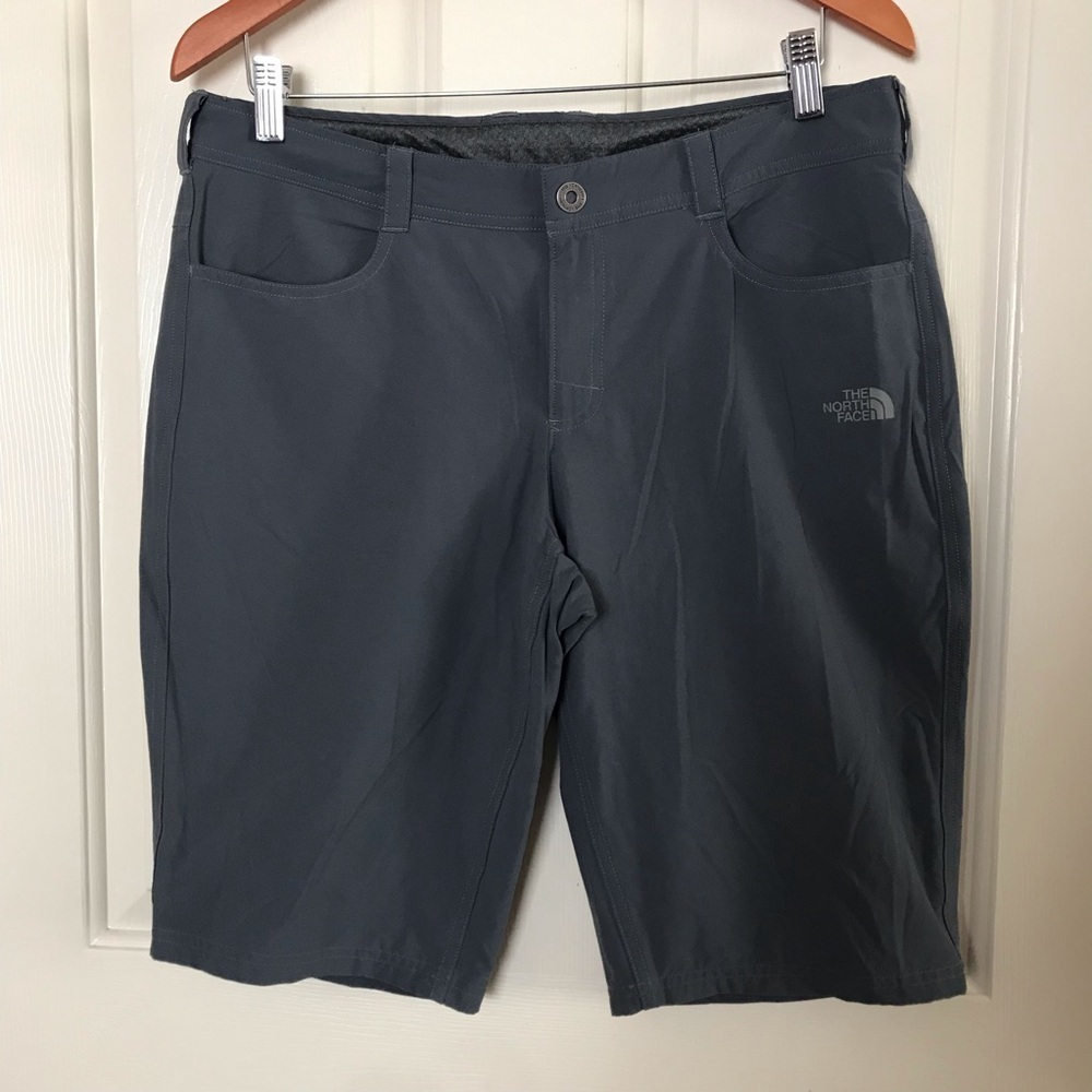 The North Face Women’s Hiking Shorts Grey Size 10 Waist 34”